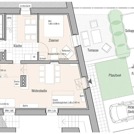 公寓 阿尔特法尔内雷公寓