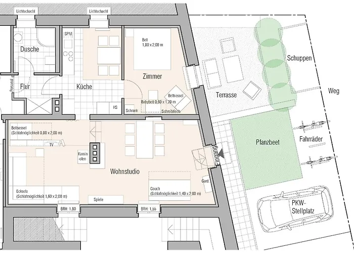 Appartement Alte Falknerei